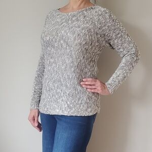 Vince Marled Gray Women's Sweater